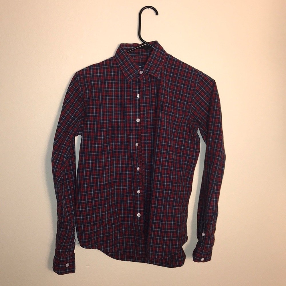 Plaid button up